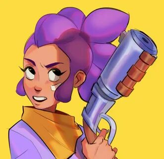 Pin by 𝓢 𝓬 𝓸 𝓷 𝓮 on ♡ Brawl Stars ♡ Star character, Shelly, 