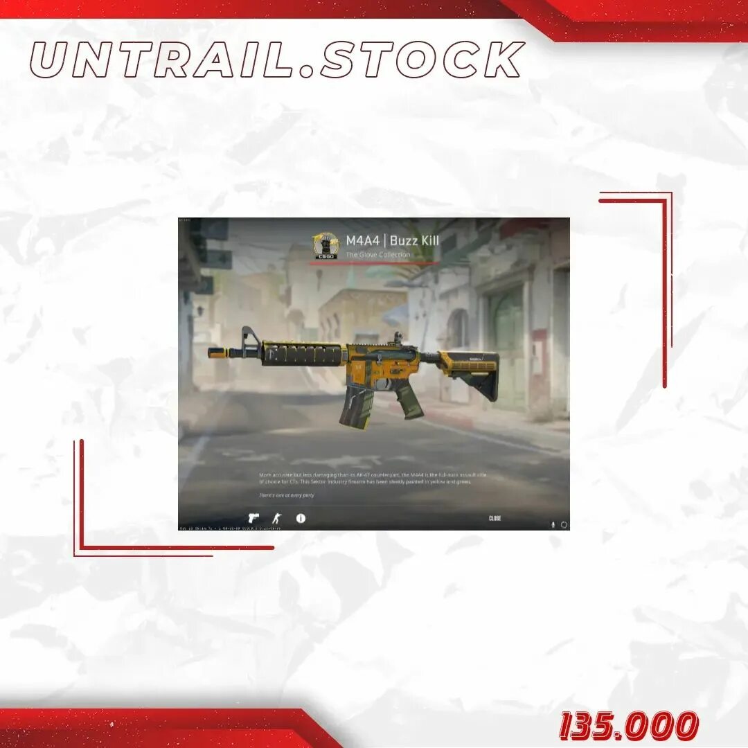 M4a4 buzz kill фото 46