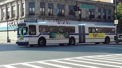 MTA NYCT Bus: 2002 New Flyer D60HF M102 Bus #5544 at Malcolm