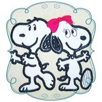 Snoopy Applique Machine Embroidery Design Pattern-INSTANT DO