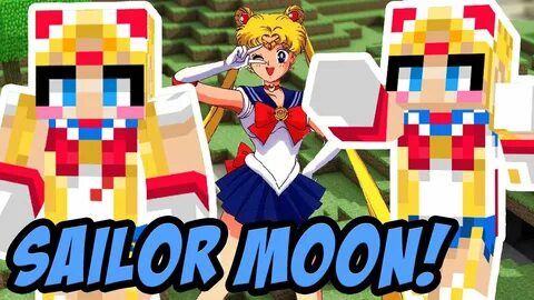 SAILOR MOON Custom Skin and Download Minecraft - YouTube