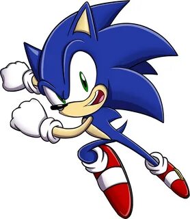 Sonic The Hedgehog clipart transparent - Pencil and in color