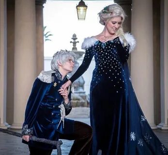 Jack Frost and Elsa cosplay Elsa cosplay, Jack frost cosplay