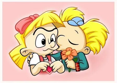 Little Helga and Arnold Hey arnold, Arnold and helga, Arnold