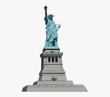 Statue Of Liberty National Monument Clip Art - Statue Of Lib