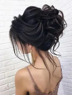 44 Messy updo hairstyles - The most romantic updo to get an 