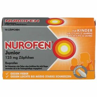 Nurofen ® Junior 125 mg Zäpfchen 10 St - shop-apotheke.com