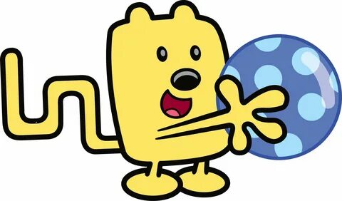 Wow!Wow!Wubbzy! only plays with a Polka Dotted bouncy ball D