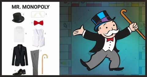 Dress Like Mr. Monopoly Costume Halloween and Cosplay Guides
