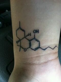 THC molecule tattoo - Imgur