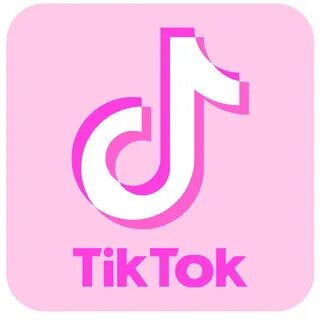 Aesthetic TikTok Logo Pink png image free Download