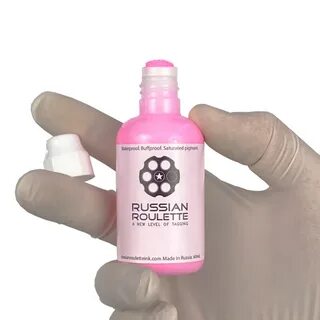 Маркер-сквизер "Russian Roulette" 10мм Violet Red, 60ml SUMM