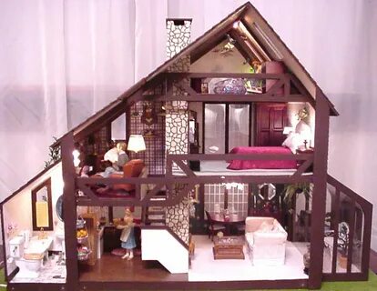 Brookwood back view Dolls house interiors, Doll house, Diy d