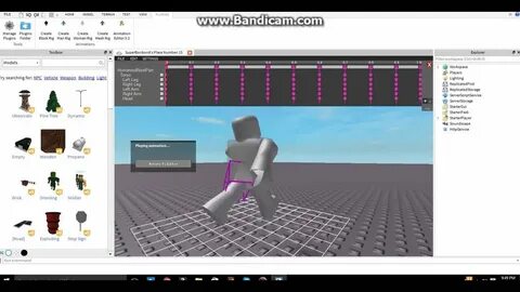 Roblox Tutorial: Make your Custom Walking Animation - 1 (OLD