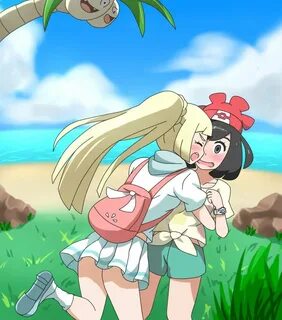 lillie, selene, and alolan exeggutor (pokemon and 2 more) dr