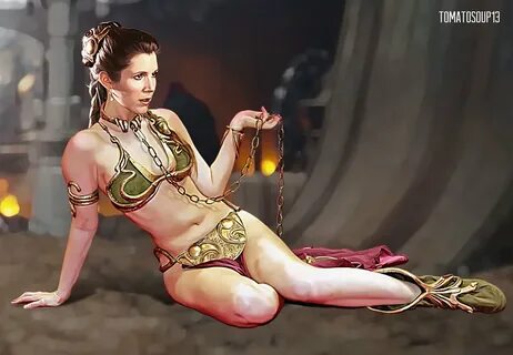 MS Campbell on Twitter: "My digital painting 'Slave Leia - C