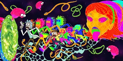 Trippy Rick And Morty Wallpapers posted by Zoey Anderson