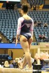 Erica Fontaine-West Virginia Gymnastics Team. Female gymnast