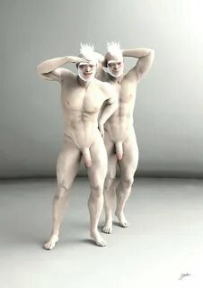 Naked Albinos Poster by Joaquin Abella Fine Art America
