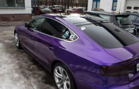 Audi A5 - Deep Amethyst Жидкая резина Auto Dip - Pitlane на 