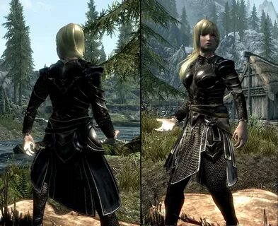 Skyrim Ebony Mail Effect Mod 291