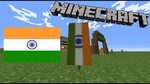 How to make The Indian flag in Minecraft! - YouTube