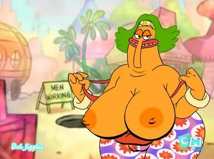 The Big ImageBoard (TBIB) - big breasts bob-jiggles breasts 