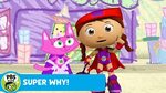 SUPER WHY! Wonder Red & Miss Meow Find a Note PBS KIDS - You