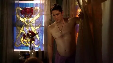 ausCAPS: David Conrad shirtless in Ghost Whisperer 3-12 "Fir