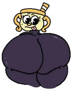 ms. chalice, cuphead (game), tagme, big ass, big thighs, cuphead: the delic...