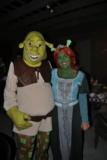 Halloween Costume - Shrek and Fiona Costumes Shrek and fiona