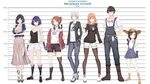 HEIGHT CHART small 2 image - Memories Within: BNB - Indie DB