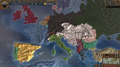 So I booted up EU4, but the map seems off? I don't know, som