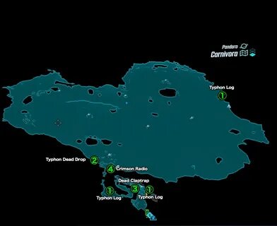 Pandora - Maps, Zones & Challenges Borderlands 3 - GameWith