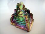 File:Bismuth crystal pyramid.jpg - Wikimedia Commons