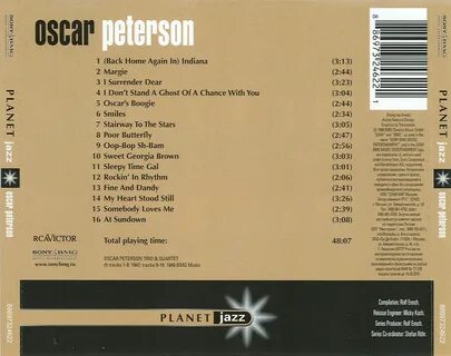 Oscar Peterson - Planet Jazz (1999) / AvaxHome