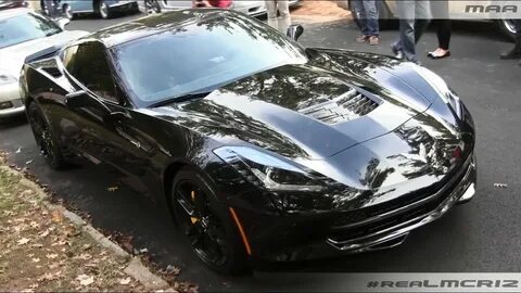 Blacked Out 2014 Chevy Corvette C7 Stingray - YouTube