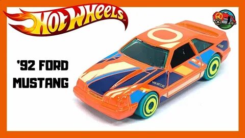 HOT WHEELS '92 Ford Mustang in the Art Cars Series from the 