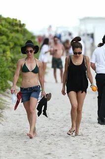 Jillian Michaels in Bikini at the Beach in Miami 07/05/2018 
