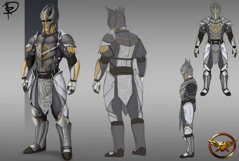 ArtStation - Beyond Skyrim: Dominion Mariner Armor Set