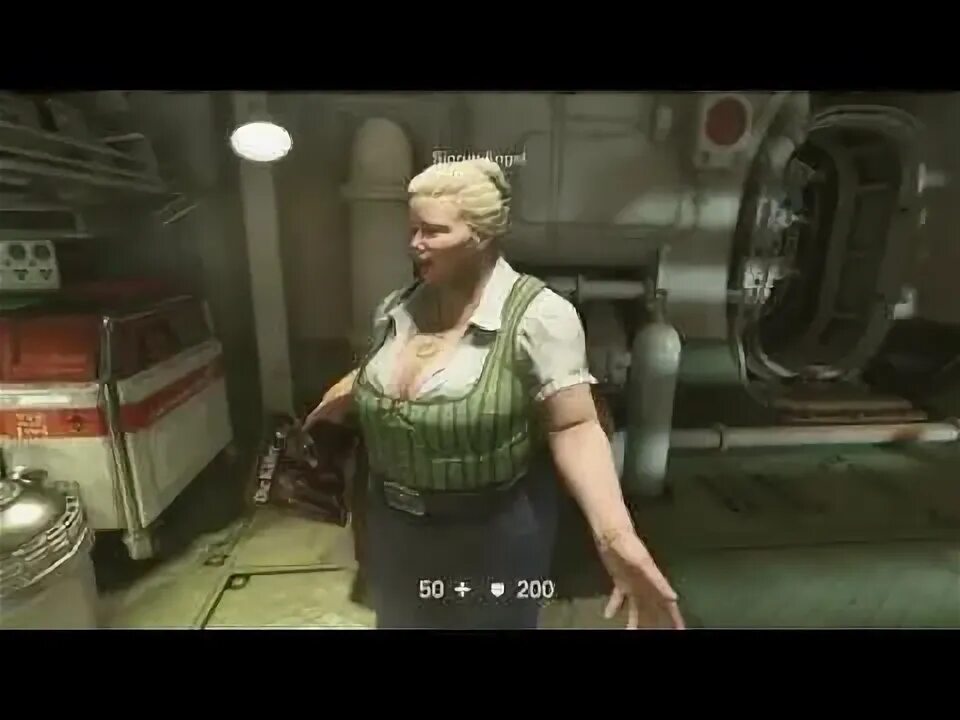 Sigrun Engel Secret german talent. Wolfenstein II: The New C