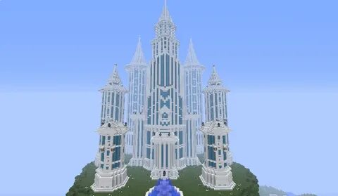 THE WORLD OF RAAR: -SPOTLIGHT- Sky Castle Minecraft castle, 