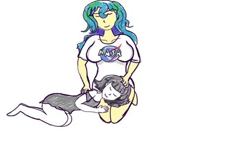 Colors Live - Earth Chan and Moon Chan by Zazca
