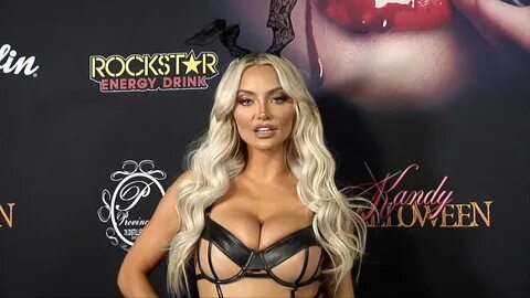 Lindsey Pelas 2018 "Kandy Halloween" Party Red Carpet - YouT