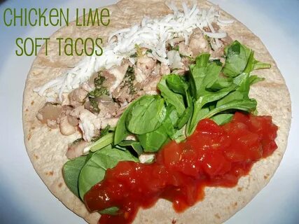 Healthy Meals Monday: Chicken Lime Soft Tacos