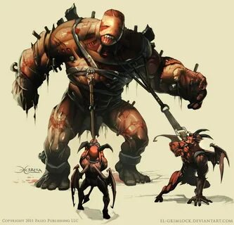 Flesh Golem by el-grimlock Fantasy monster, Undead warrior, 