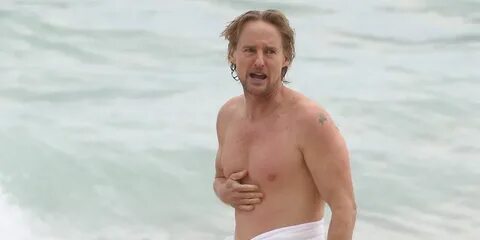 Owen Wilson Goes Shirtless for a Swim in Rio! Owen Wilson, S