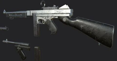 WARS WIP - Thompson SMG 12 at Fallout 4 Nexus - Mods and com