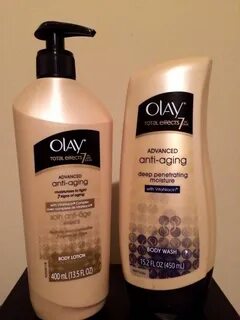 Olay Total Effects 7 in 1 Body Lotion with Pump and Anti-Agi
