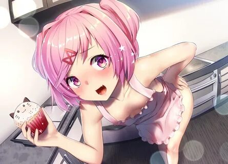 apron ayagi daifuku blush cake close doki doki literature cl